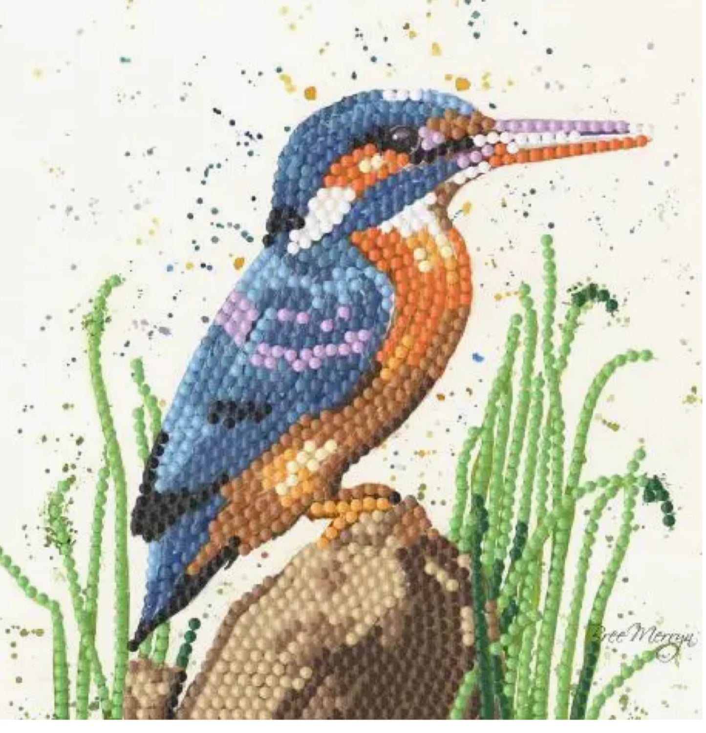 Diamond art card kit - Keira