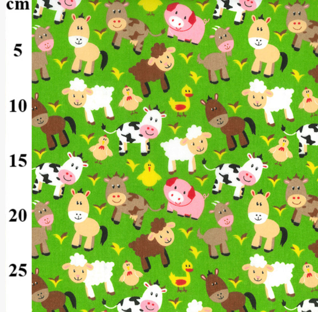 Polycotton - farm animal TC0087