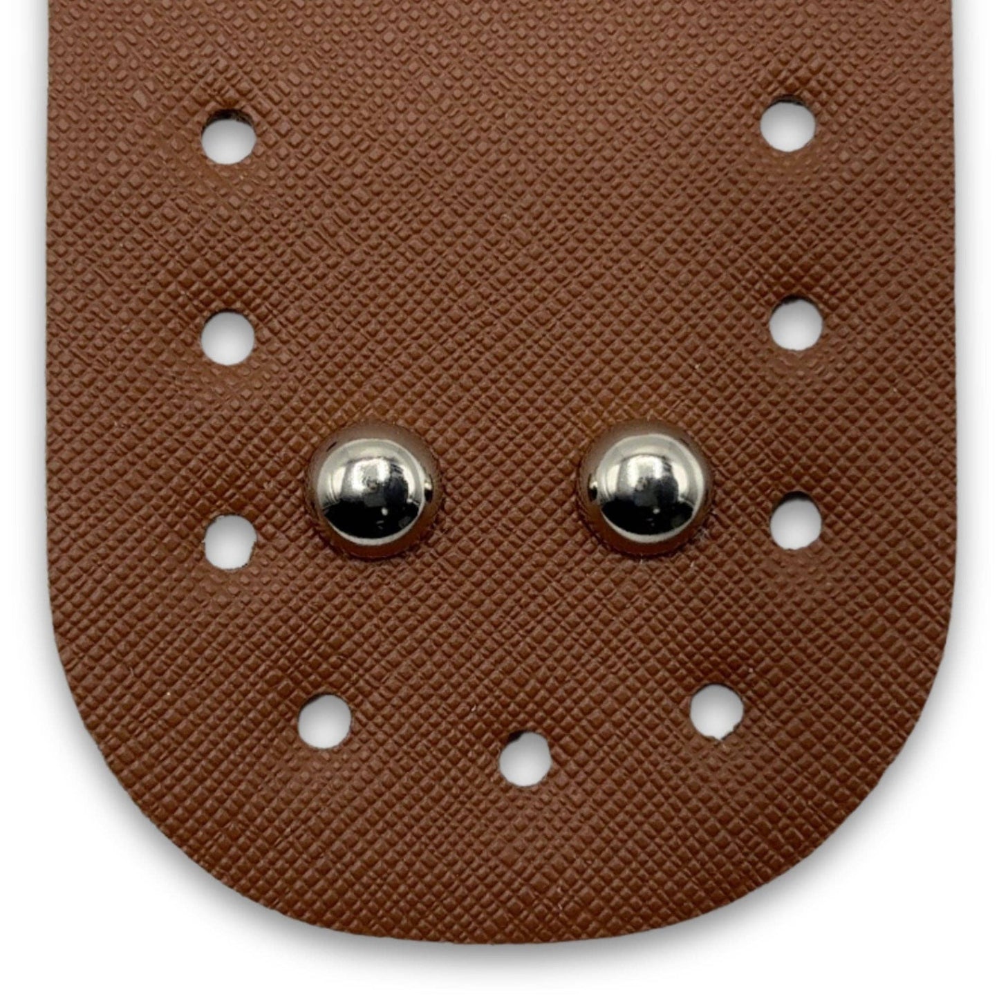 PU Leather Small Bag Base, Bag Bottom Pad (6.5 Cm x 25 Cm): Brown