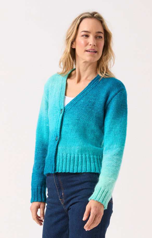 Sirdar jewelspun Ombre aran pattern 10840