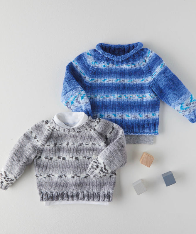 Hayfield Baby Blossom DK pattern.