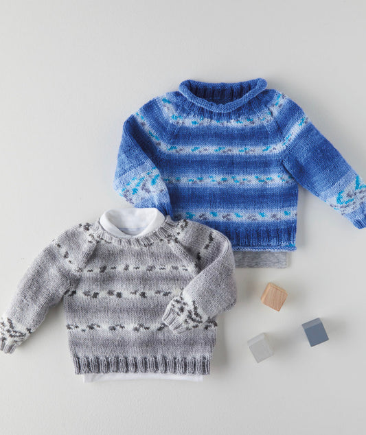 Hayfield Baby Blossom DK pattern.