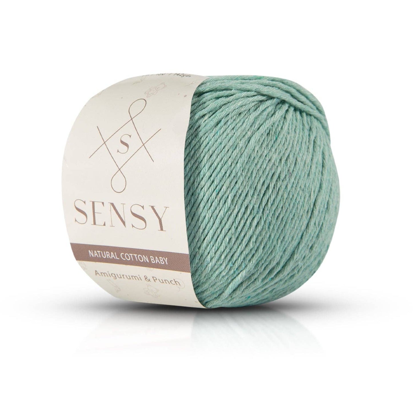 Sensy Premium 100% Soft Cotton Yarn for Amigurumi Knitting a: 28 - Red