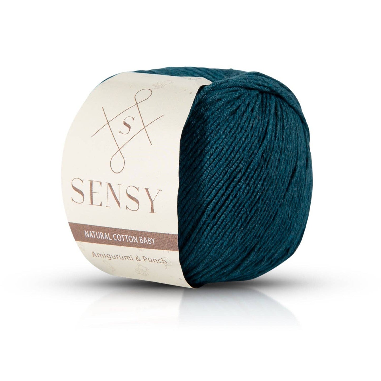 Sensy Premium 100% Soft Cotton Yarn for Amigurumi Knitting a: 24 - Avocado