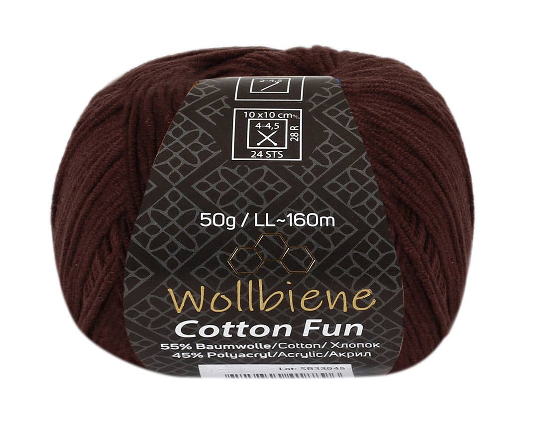 Cotton Fun all-season wool 50g knitting wool cotton mix: 12 pastel green
