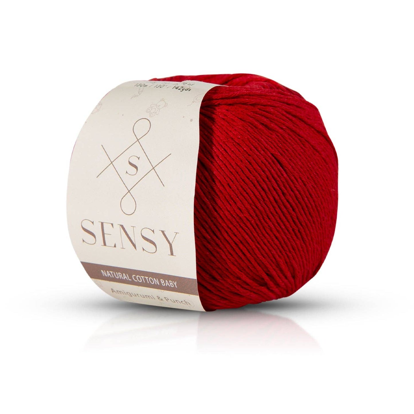 Sensy Premium 100% Soft Cotton Yarn for Amigurumi Knitting a: 24 - Avocado