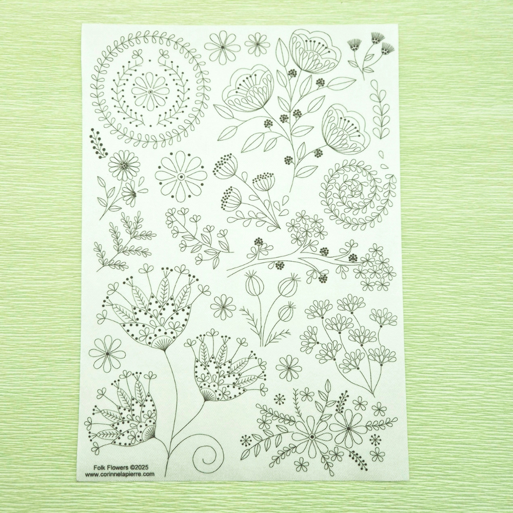 Stick and Stitch Embroidery: Folk Flowers