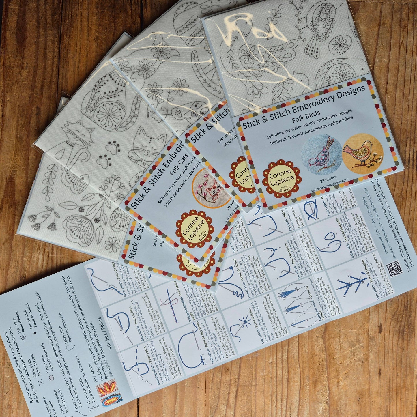 Stick and Stitch Embroidery: Folk Birds