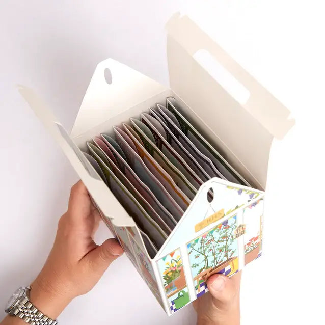 RHS Mini Cross Stitch Kits, 12 Months Of Cross Stitch