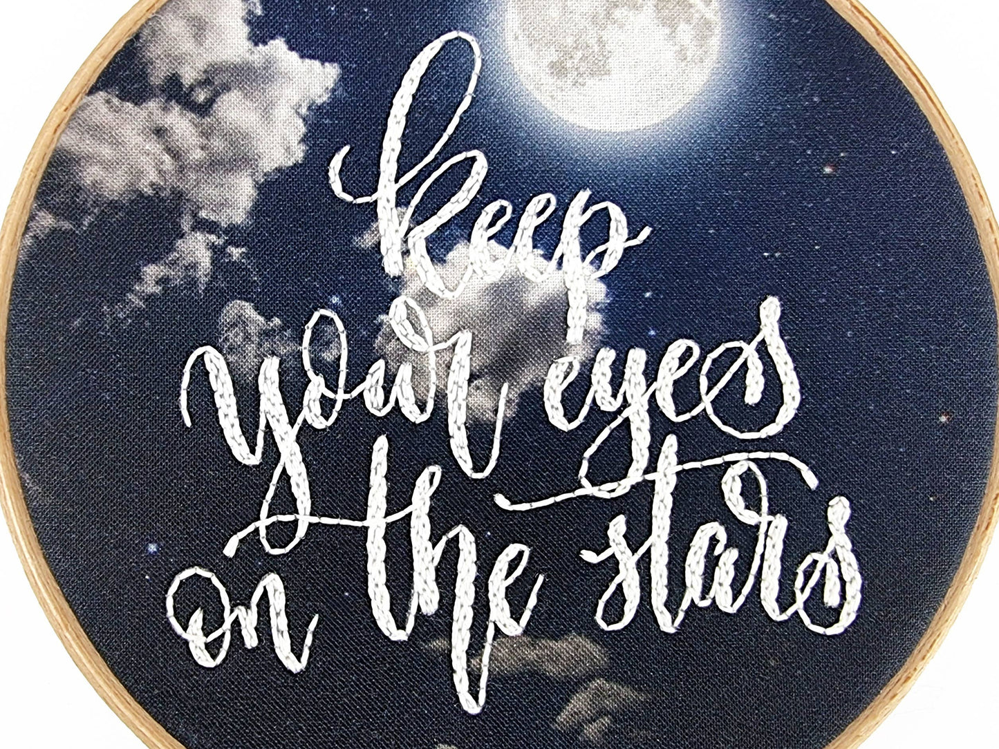 Eyes on the Stars Embroidery Pattern Fabric Pack