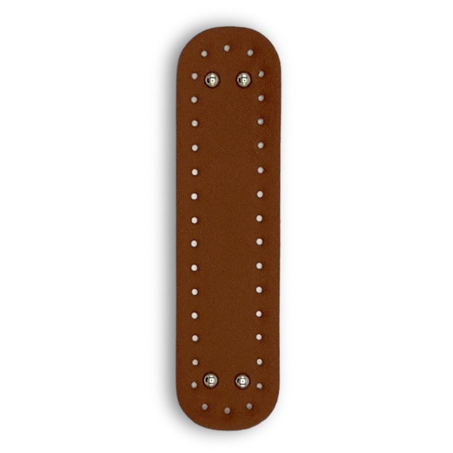 PU Leather Small Bag Base, Bag Bottom Pad (6.5 Cm x 25 Cm): Brown