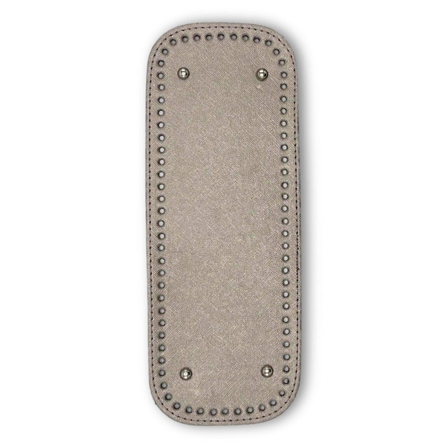 PU Leather Large Bag Base, Bag Bottom Pad (12 Cm x 33 Cm): Black