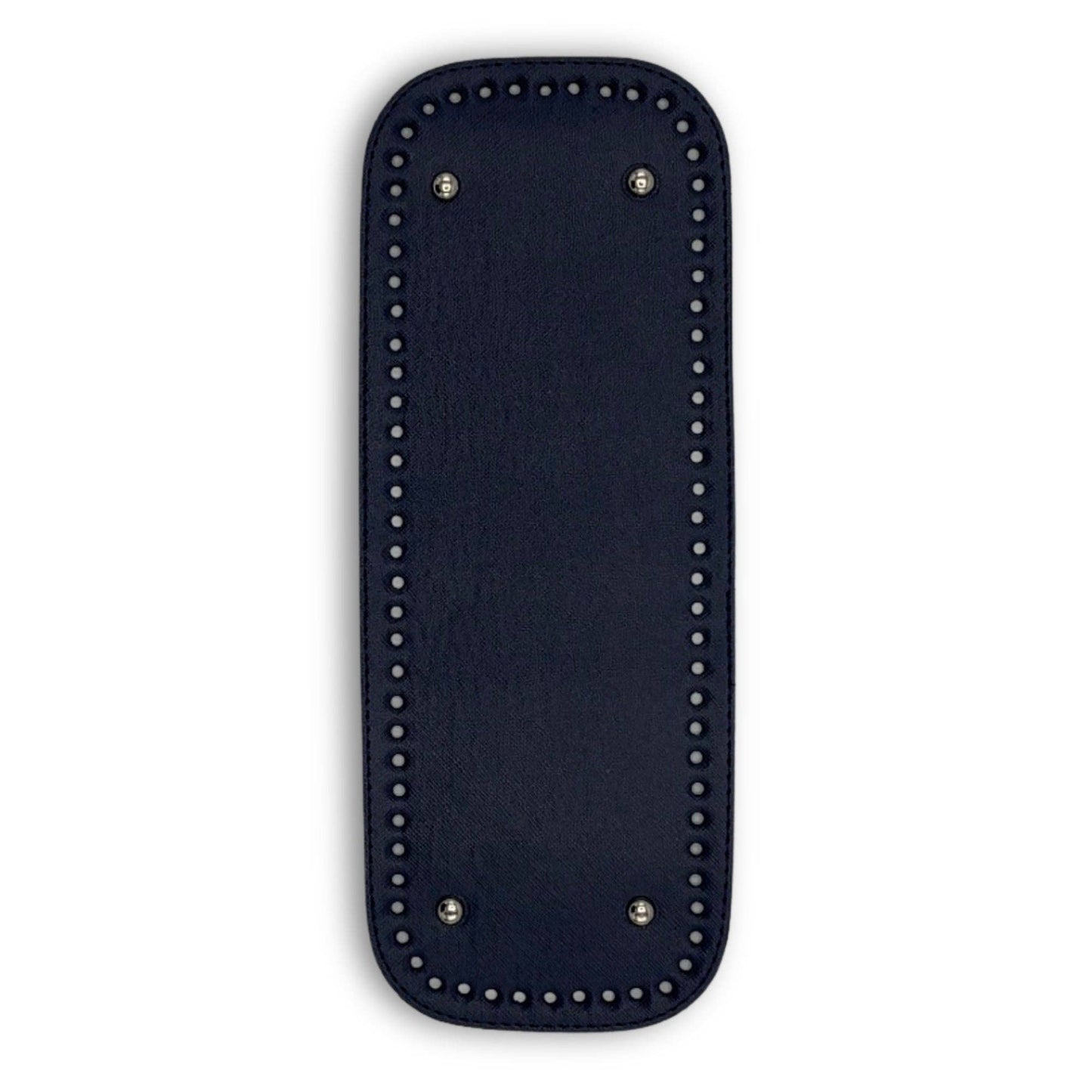 PU Leather Large Bag Base, Bag Bottom Pad (12 Cm x 33 Cm): Black