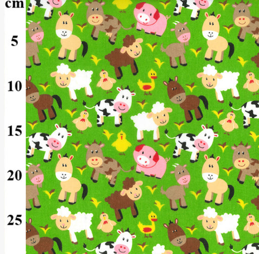 Polycotton - farm animal TC0087