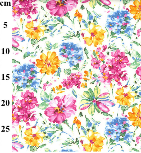 Cotton Poplin -Floral design