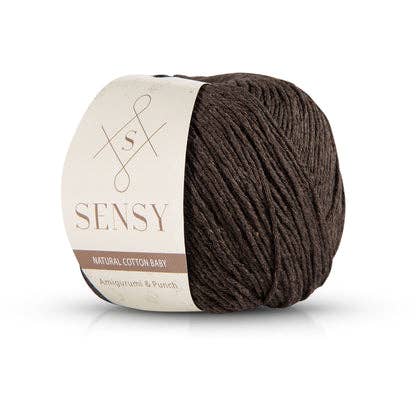 Sensy Premium 100% Soft Cotton Yarn for Amigurumi Knitting a: 05 - Orange