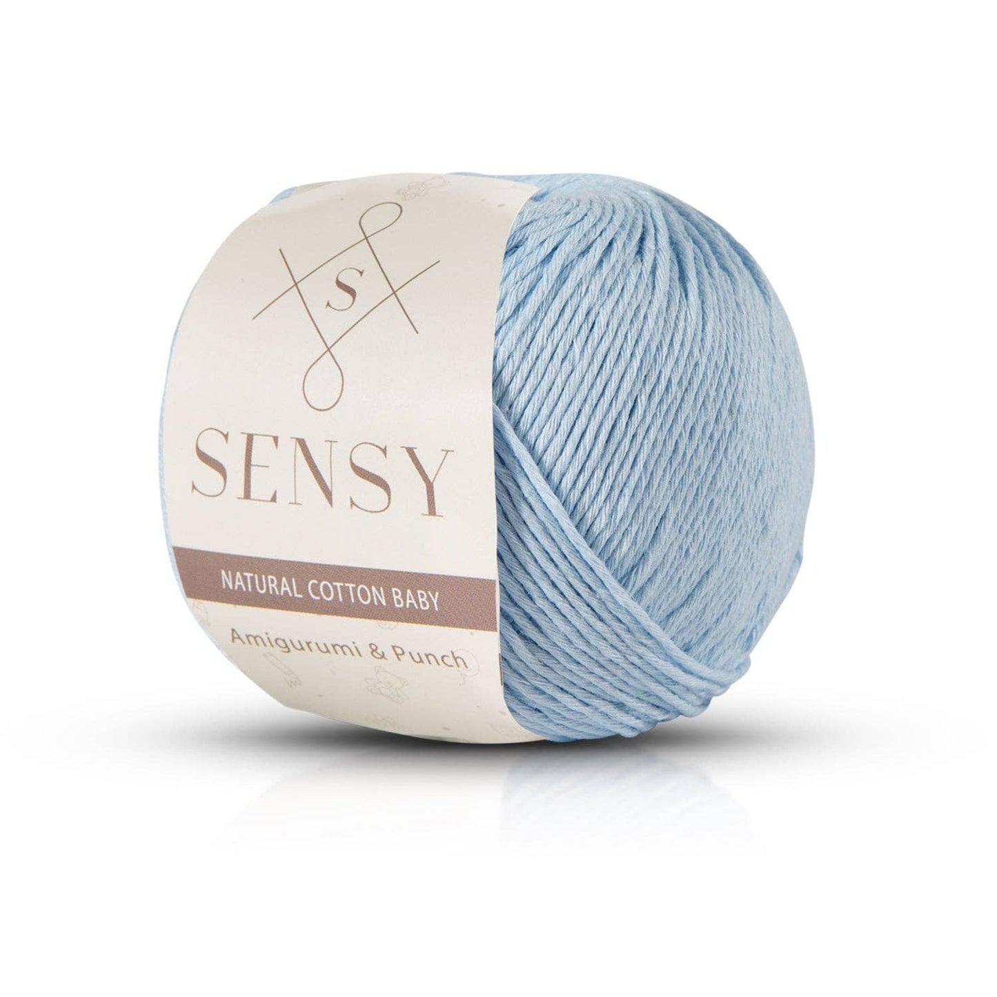 Sensy Premium 100% Soft Cotton Yarn for Amigurumi Knitting a: 27 - Peacock