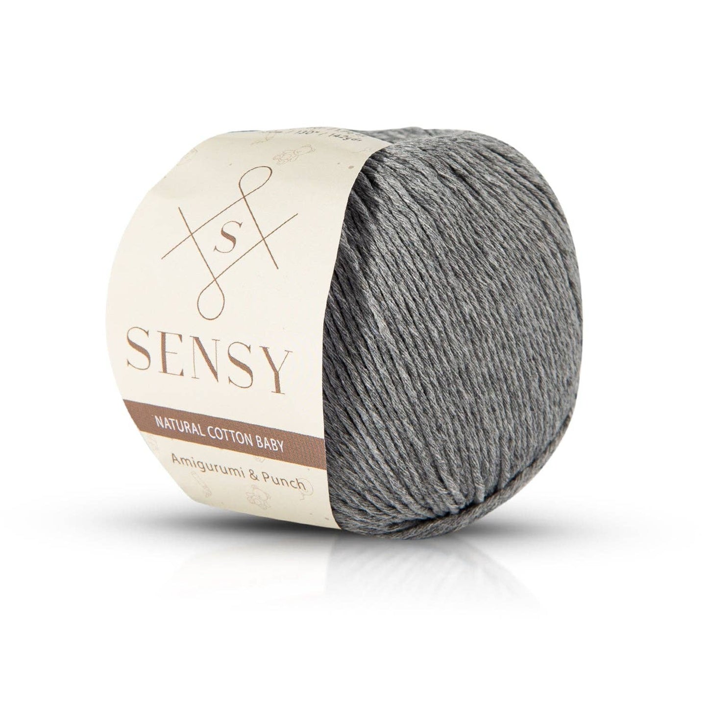 Sensy Premium 100% Soft Cotton Yarn for Amigurumi Knitting a: 14 - Mint